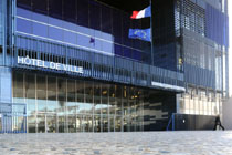 Montpellier Town Hall Entrance