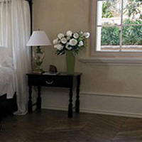 Chevron weathered dark oak