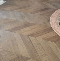 Engineered Chevron Euro oak floor 2