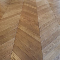 French Oak Chevron Parquet