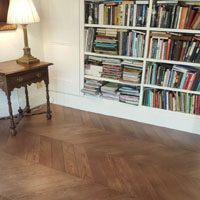 French Oak Chevron Parquet