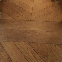 French Oak Chevron Parquet