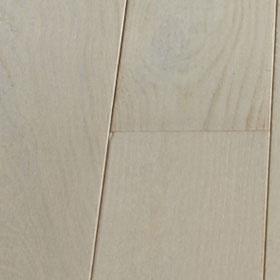 french oak, Albatre white finish