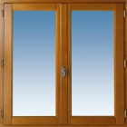 double sash window, French oak