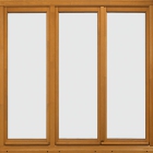triple sash window, French oak